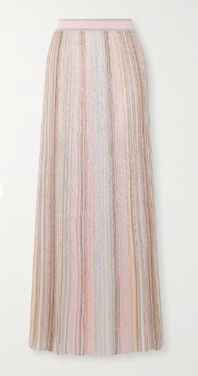 Long Glitter Skirt